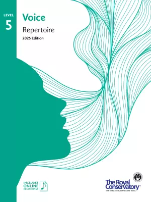 Frederick Harris Music Company - RCM Voice Repertoire 2025 Edition, Level 5 - Voice - Book/Audio Online