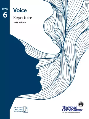 Frederick Harris Music Company - RCM Voice Repertoire 2025 Edition, Level 6 - Voice - Book/Audio Online