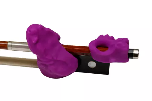 Things 4 Strings - Bow Hold Buddies: Purple Raspberry - Violin/Viola