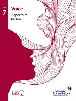 Frederick Harris Music Company - RCM Voice Repertoire 2025 Edition, Level 7 - Voice - Book/Audio Online