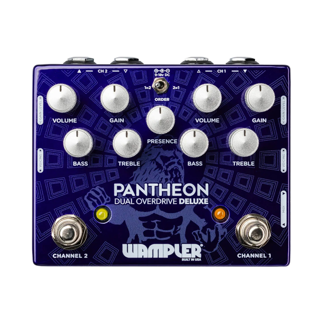 Pantheon Deluxe Dual Overdrive Pedal