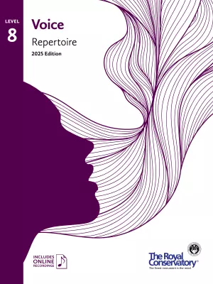 Frederick Harris Music Company - RCM Voice Repertoire 2025 Edition, Level 8 - Voice - Book/Audio Online
