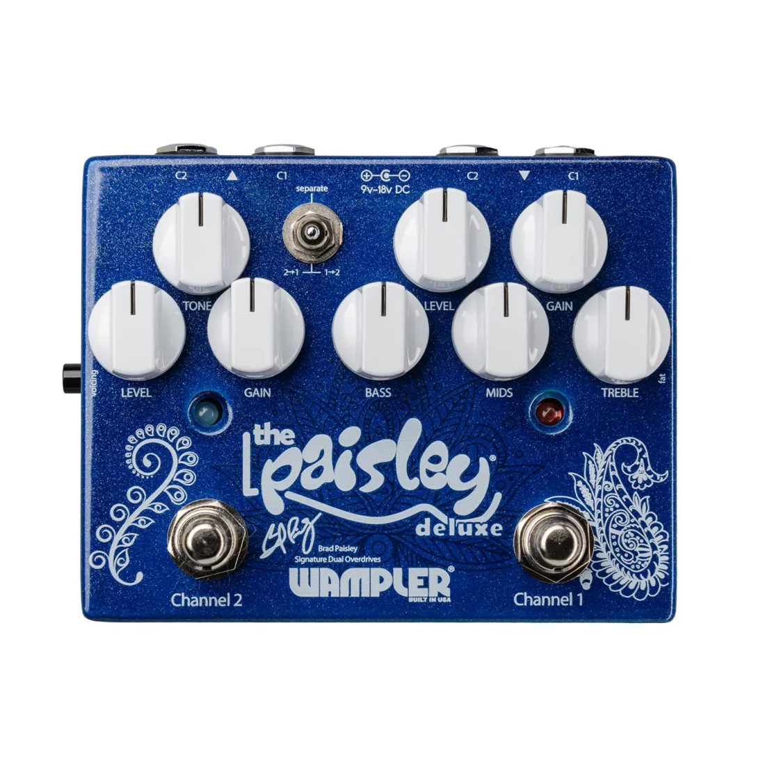 Brad Paisley: Paisley Deluxe Dual Overdrive Pedal