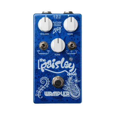 Wampler Pedals - Brad Paisley: Paisley Drive Pedal