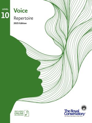 Frederick Harris Music Company - RCM Voice Repertoire 2025 Edition, Level 10 - Voice - Book/Audio Online