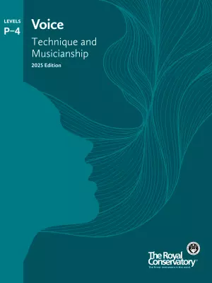 Frederick Harris Music Company - RCM Voice: Technique and Musicianship 2025 Edition, Prep-Level 4 - Voice - Book