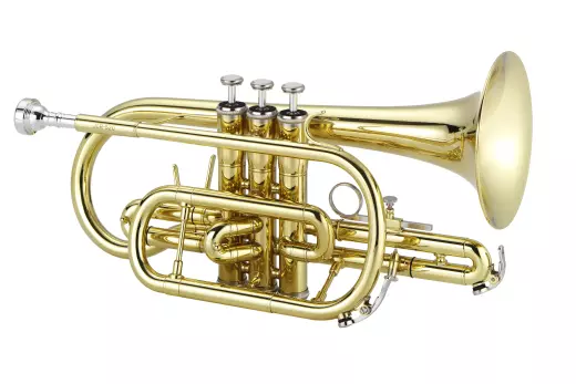 Jupiter - JCR700UA Bb Cornet with Shepherds Hook - Lacquer