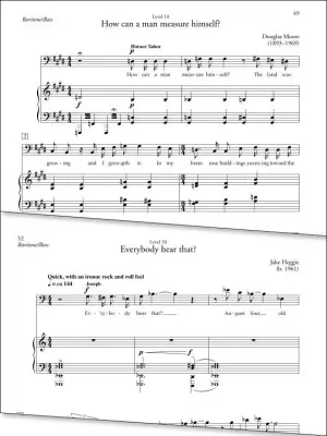 RCM Voice: Recitatives 2025 Edition, Levels 9-10 Volume 2 - Countertenor, Tenor, Baritone, Bass Voice - Book