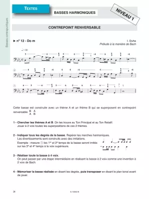 Le Langage musical en liberte--Harmonie et contrepoint au clavier, de la memoire a l\'improvisation: Textes - Duha - Book