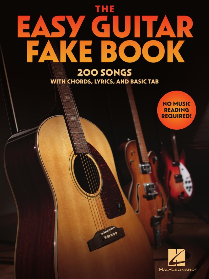 The Easy Guitar Fake Book: No Music Reading Required! - Guitar - Book