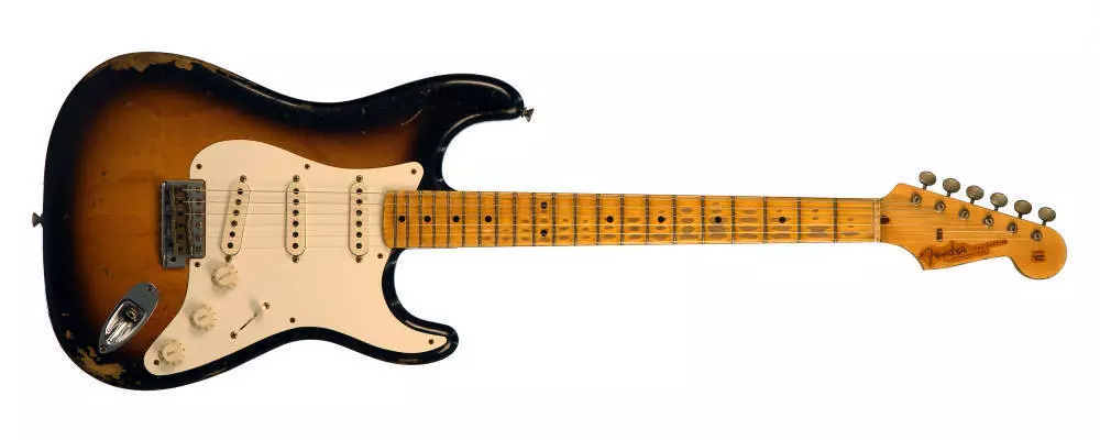 Custom Shop 1956 Heavy Relic Stratocaster -  2 Tone Sunburst