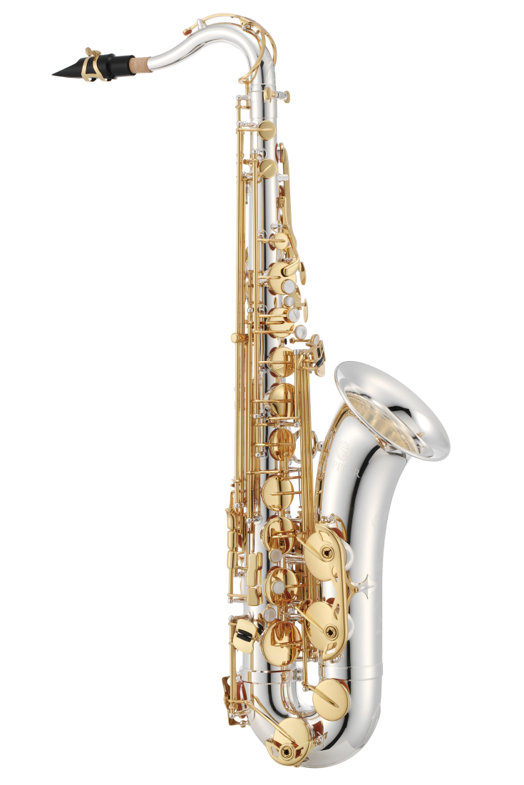 JTS1100SGQ Performance Series Tenor Saxophone - Silver-Plated with Gold Keys