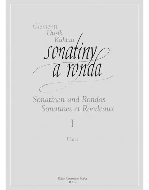 Sonatinas and Rondos, Volume 1 - Clementi/Dusk/Kuhlau - Piano - Book