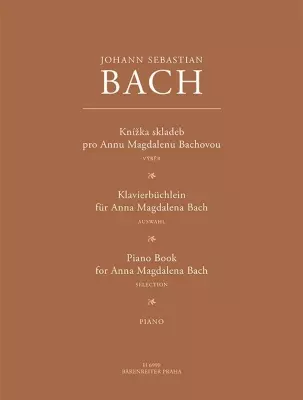 Baerenreiter Verlag - Klavierbuchlein fur Anna Magdalena Bach - Bach - Piano - Book