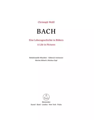 Bach: A Life in Pictures (2nd Edition) - Wolff - Hardcover Book