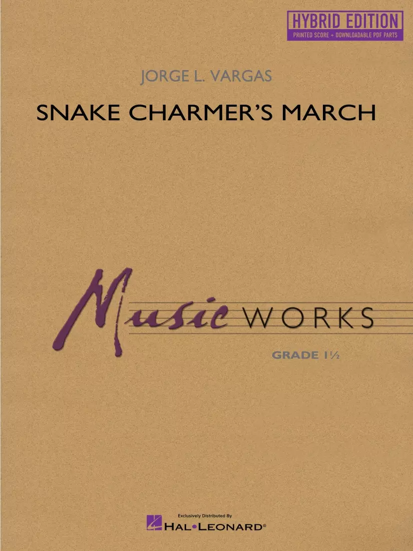 Snake Charmer\'s March (Hybrid Edition) - Vargas - Concert Band - Gr. 1.5