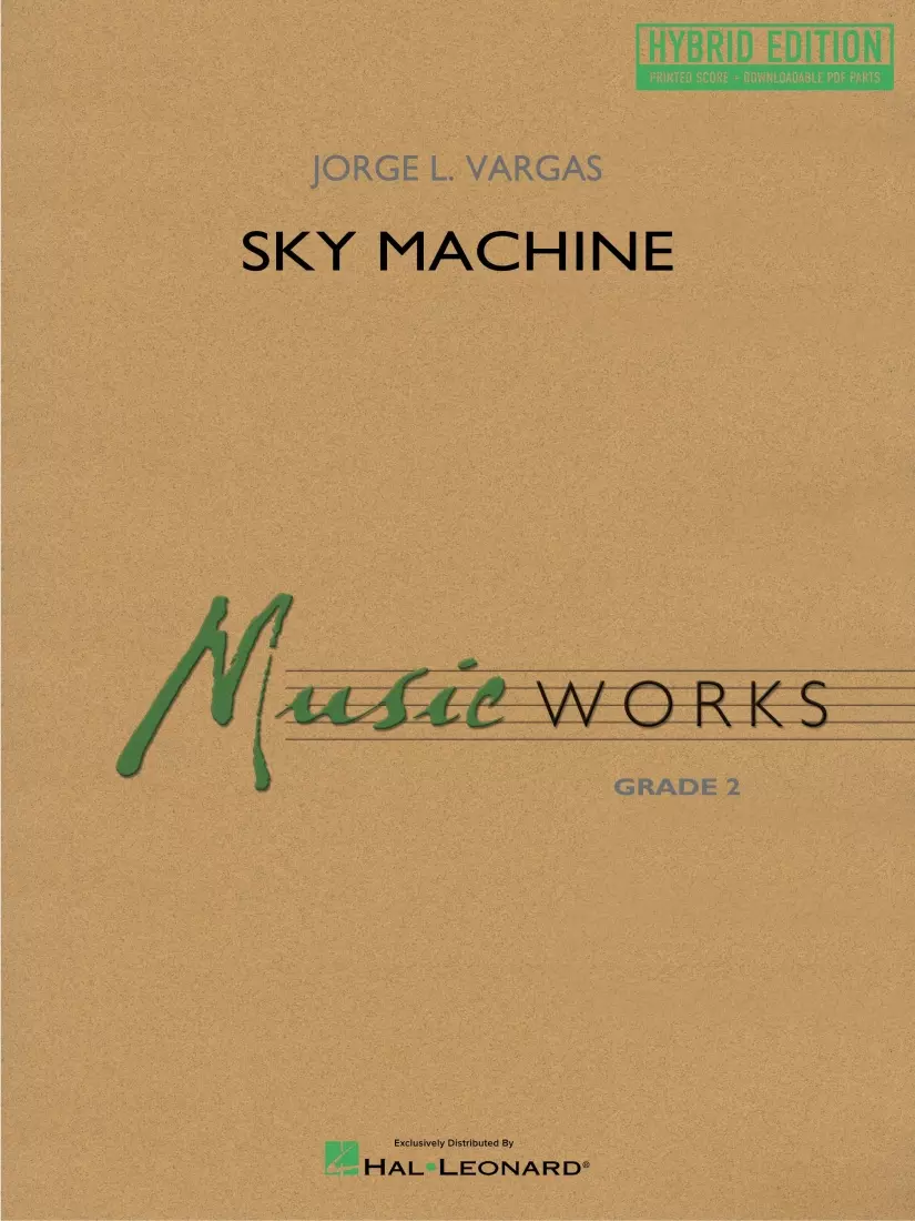 Sky Machine (Hybrid Edition) - Vargas - Concert Band - Gr. 2