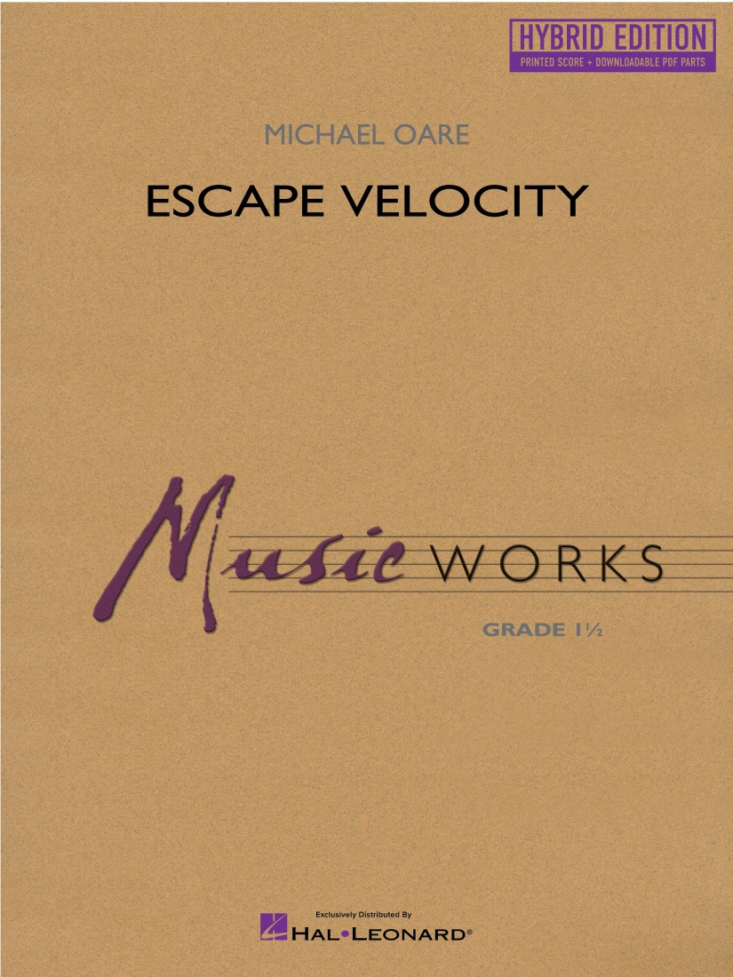 Escape Velocity (Hybrid Edition) - Oare - Concert Band - Gr. 1.5