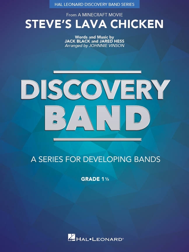 Steve\'s Lava Chicken (from A Minecraft Movie) - Black/Hess/Vinson - Concert Band - Gr. 1.5