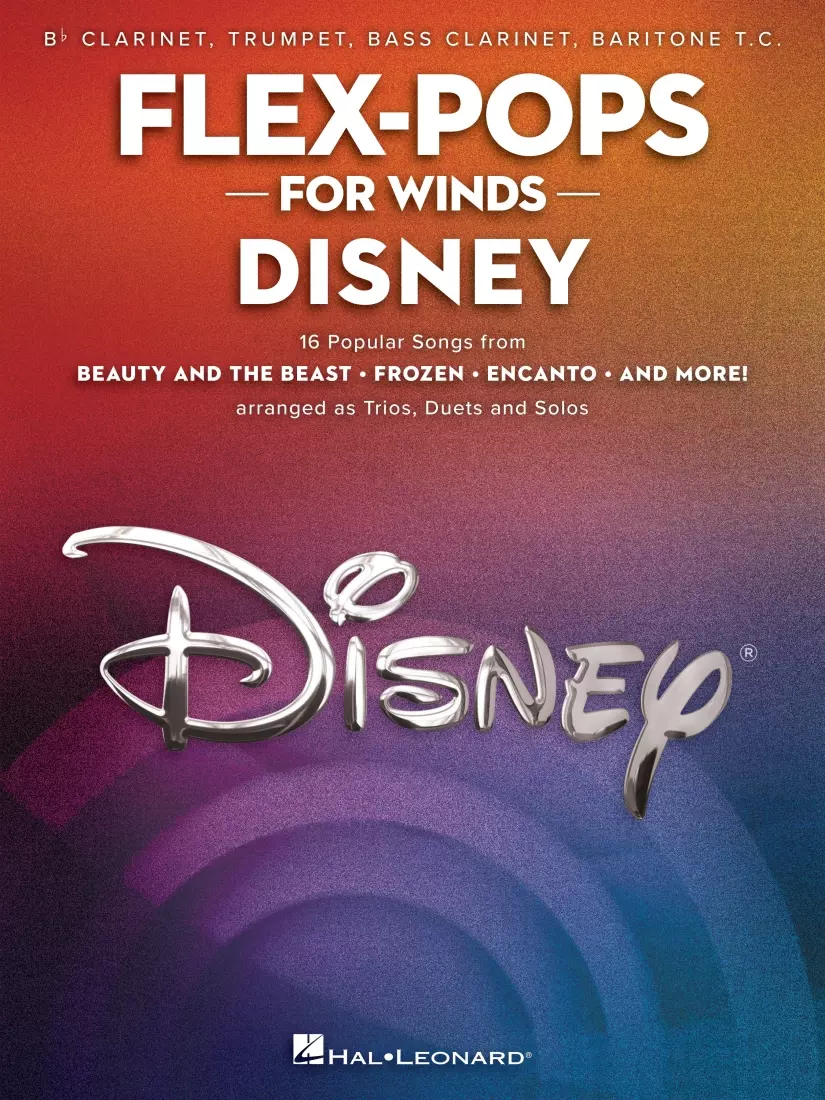 Flex-Pops for Winds: Disney - Snyder - Bb Clarinet/Trumpet/Bass Clarinet/Baritone T.C. - Book