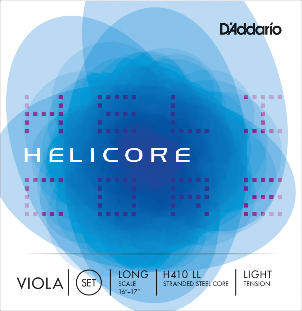 H410 LL - Helicore Viola String Set, Long Scale, Light Tension