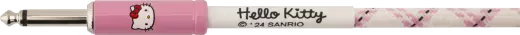 Fender x Hello Kitty White/Pink Woven Cable - 10\'