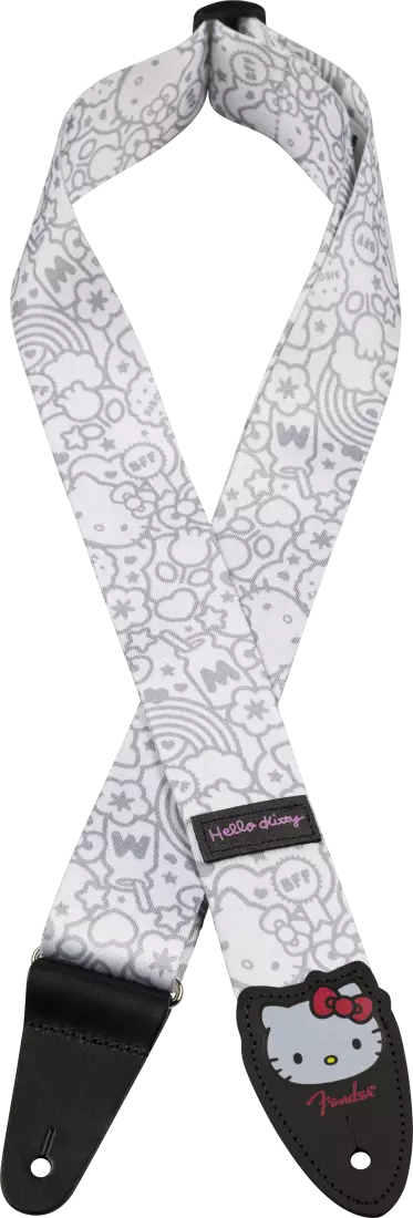 Fender x Hello Kitty Poly Strap - White