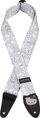 Fender - Fender x Hello Kitty Poly Strap - White