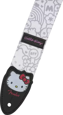 Fender x Hello Kitty Poly Strap - White
