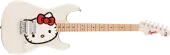 Squier - Fender x Hello Kitty Stratocaster Electric Guitar with Gigbag - White