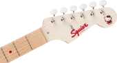 Fender x Hello Kitty Stratocaster Electric Guitar with Gigbag - White