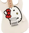 Fender x Hello Kitty Stratocaster Electric Guitar with Gigbag - White