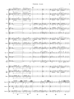 Firebirds - Standridge - Concert Band - Gr. 2-2.5