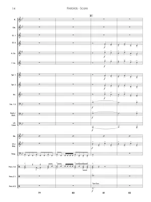 Firebirds - Standridge - Concert Band - Gr. 2-2.5