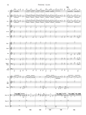 Firebirds - Standridge - Concert Band - Gr. 2-2.5