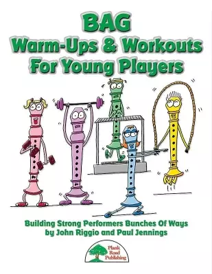 Plank Road Publishing - BAG Warm-Ups & Workouts For Young Players - Riggio/Jennings - Classroom Recorder - Kit/CD