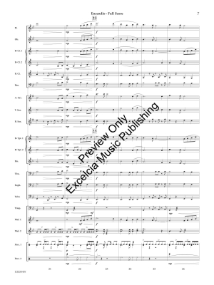 Encendio - Huss - Concert Band - Gr. 2.5