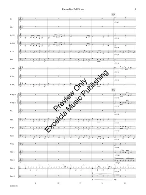 Encendio - Huss - Concert Band - Gr. 2.5