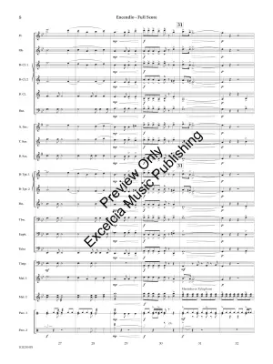 Encendio - Huss - Concert Band - Gr. 2.5