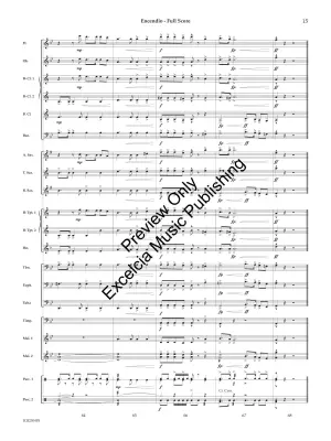 Encendio - Huss - Concert Band - Gr. 2.5