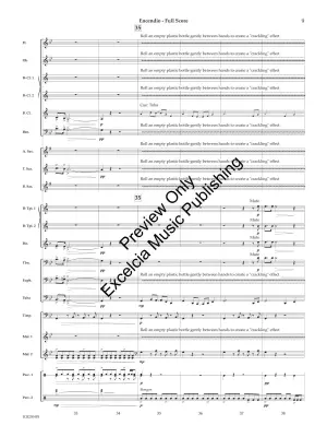 Encendio - Huss - Concert Band - Gr. 2.5