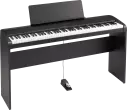 B2+ Digital Piano with Stand and Pedal - Black