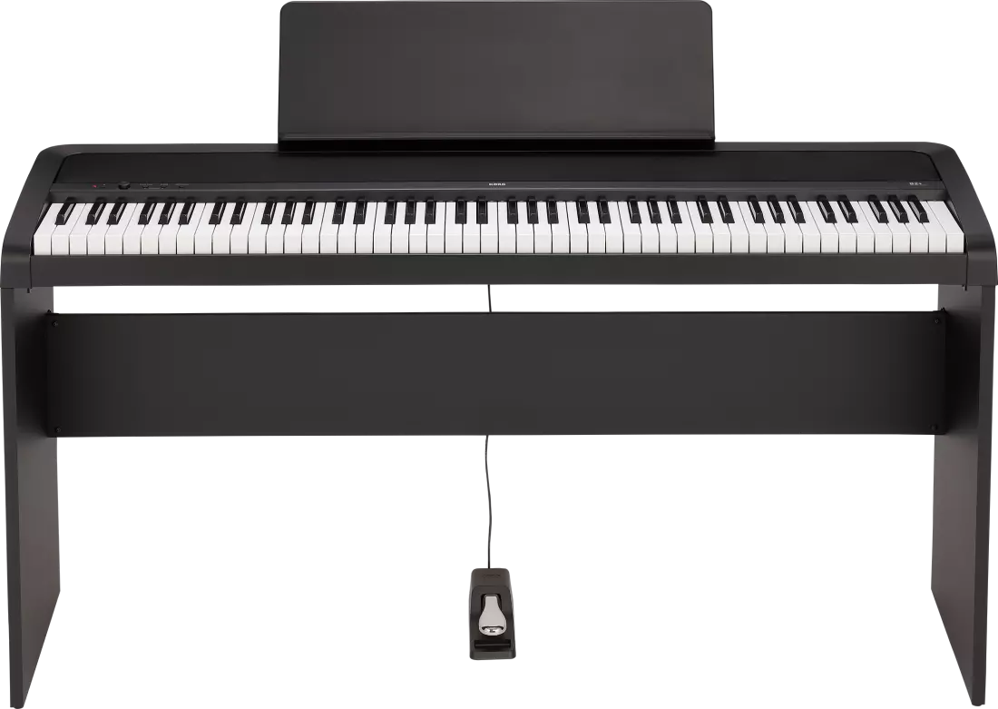 B2+ Digital Piano with Stand and Pedal - Black