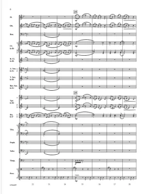 Snow Swirls - Campbell - Concert Band - Level 3