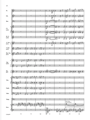Snow Swirls - Campbell - Concert Band - Level 3