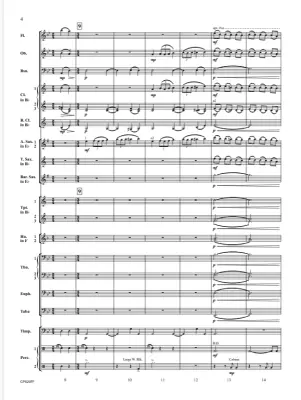 Snow Swirls - Campbell - Concert Band - Level 3