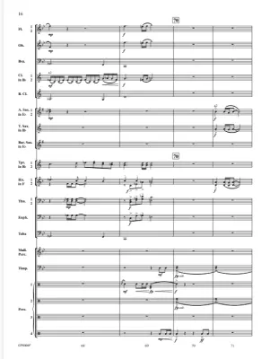 The Silence after Thunder - Lalonde - Concert Band - Level 3