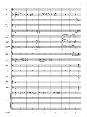 The Silence after Thunder - Lalonde - Concert Band - Level 3