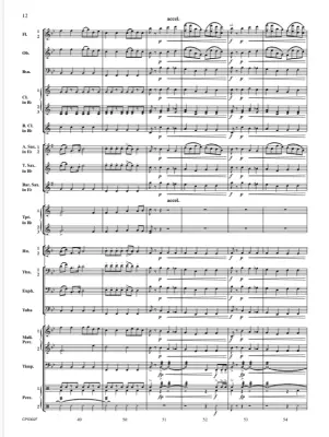 A Joyful Jingling Holiday Can-Can - Offenbach/Lortz - Concert Band - Gr. 3.5