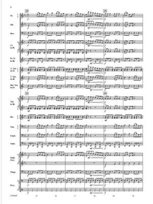 A Joyful Jingling Holiday Can-Can - Offenbach/Lortz - Concert Band - Gr. 3.5